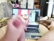 Prostate milking makes me cum. Guy solo handjob & moaning 15/16