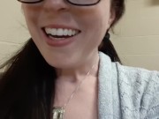 Desperate Piss In City Park Restroom 13/16