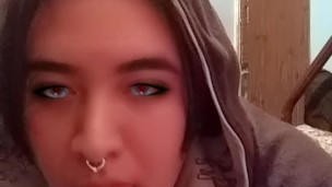 trans dildo casero, cute