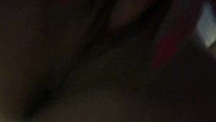 Wet pussy finger fuck