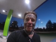 Public fucking, gas station suck. Railway carriage fuck and public dickfeed 14/16