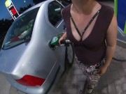 Public fucking, gas station suck. Railway carriage fuck and public dickfeed 15/16