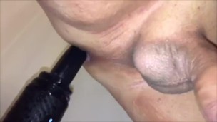 Compilation of what this husband does with his wife’s dildos when alone