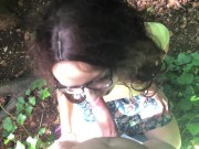 teen girl in the forest- Anal Fuck, Deep Throat, AssToMouth 9/16