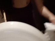 Tinder Date Restroom Piss 16/16