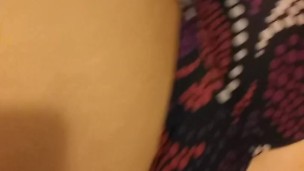 Thick girl tastes her pussy like a good girl