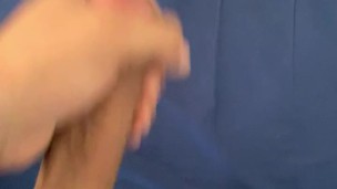 Sexy cock stroking