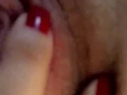 Teasing you with my Clit