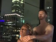 Instagram Fitness Model Gets Her Big Ass Fucked on NYC Rooftop (Public!) 9/16