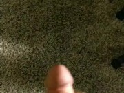 FAT Cumshot After A LONG Day At Work