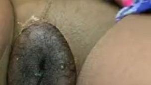 Indian Pakistani BBW Slut Plays with Her Unshaven Fat Pussy Part 1