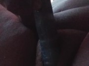 Messy squirt on roommates couch