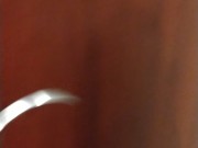 SlutwifeKK deepthroats hotel door handle