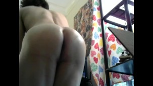 Femboy rubs himself with coconut oil~