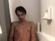 Peeing on myself in the shower