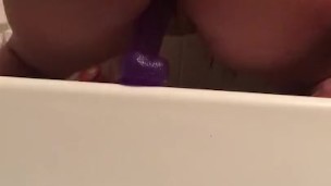 Kitty Having Fun With One Of Her Favorite Toys