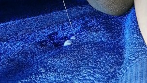 Injecting lotion into my flaccid uncircumcised korean cock, real kink!