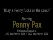 Redhead Sex Fiend Penny Pax Fingers & Pussy Fucks Riley Reid 1/16