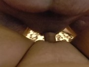 Wife records quickie while husband fucks her and delivers huge cum shot! 10/16