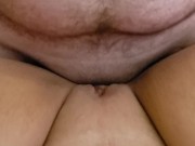 Wife records quickie while husband fucks her and delivers huge cum shot! 4/16