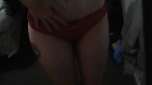 Dancing in my bra and panties