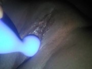 Tight pussy gets a new toy!