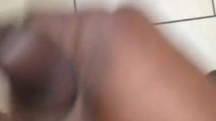 Quick nut on break in bathroom