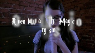 Ravenclaw & the Magic of Orgasms Teaser (hot nerd sucks & fucks dildo)