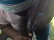 My step cousin baby mama swallowing this dick while he’s at work 1/16