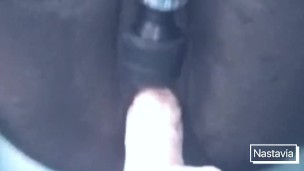 NASTAVIA-DILDO MASTURBATION