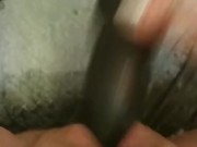 Short but sweet solo squirt