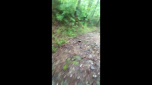 Public nudity : Hiking with masturbating milf