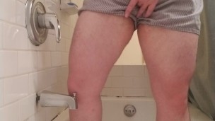 Piss Play Leads To Shaking Orgasm