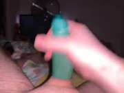 Quick Condom cum - Screenshot 8 of 16 - Masturbation