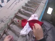 Tear her clothes off , undressing cute girl pov 2/16