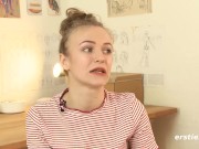 Sexy Shaved Amateur Babe Aislin Rubbing Her Perfect Pussy 15/16