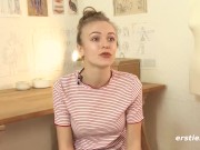 Sexy Shaved Amateur Babe Aislin Rubbing Her Perfect Pussy 8/16