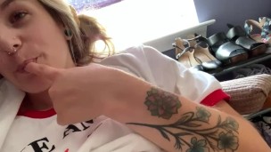 cumming and tasting myself