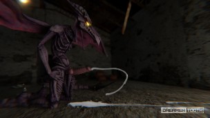 RIDLEY THE SPACE RAPTOR TRIES TO DRINK HIS OWN THICK SPUNK [DRAGON]