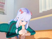 Eromanga Sensei - Adult Sagiri Izumi 3D Hentai 1/16