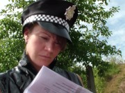 young police woman a dirty driver 2/16