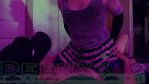 deenyx having fun with a big one
