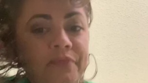 Spy on MILF stepmom