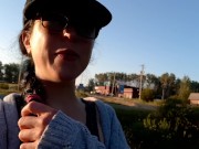 Public Titty Flash 4/16