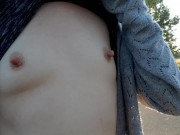 Public Titty Flash 8/16