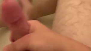 Jerk off and cum in shower