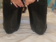 Latex gimp sex slave