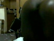 F- from behind