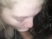 Gagging sloopy blowjob for daddy, ima good kitty facial ending 2/16