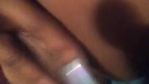 Fingering my wet pussy.